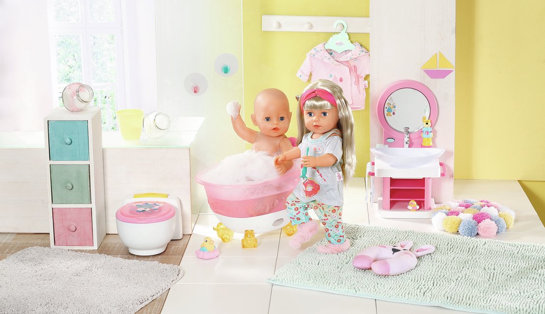 Zapf Creation Baby Born® Inodoro De Baño, Muebles Para Muñecas 828373