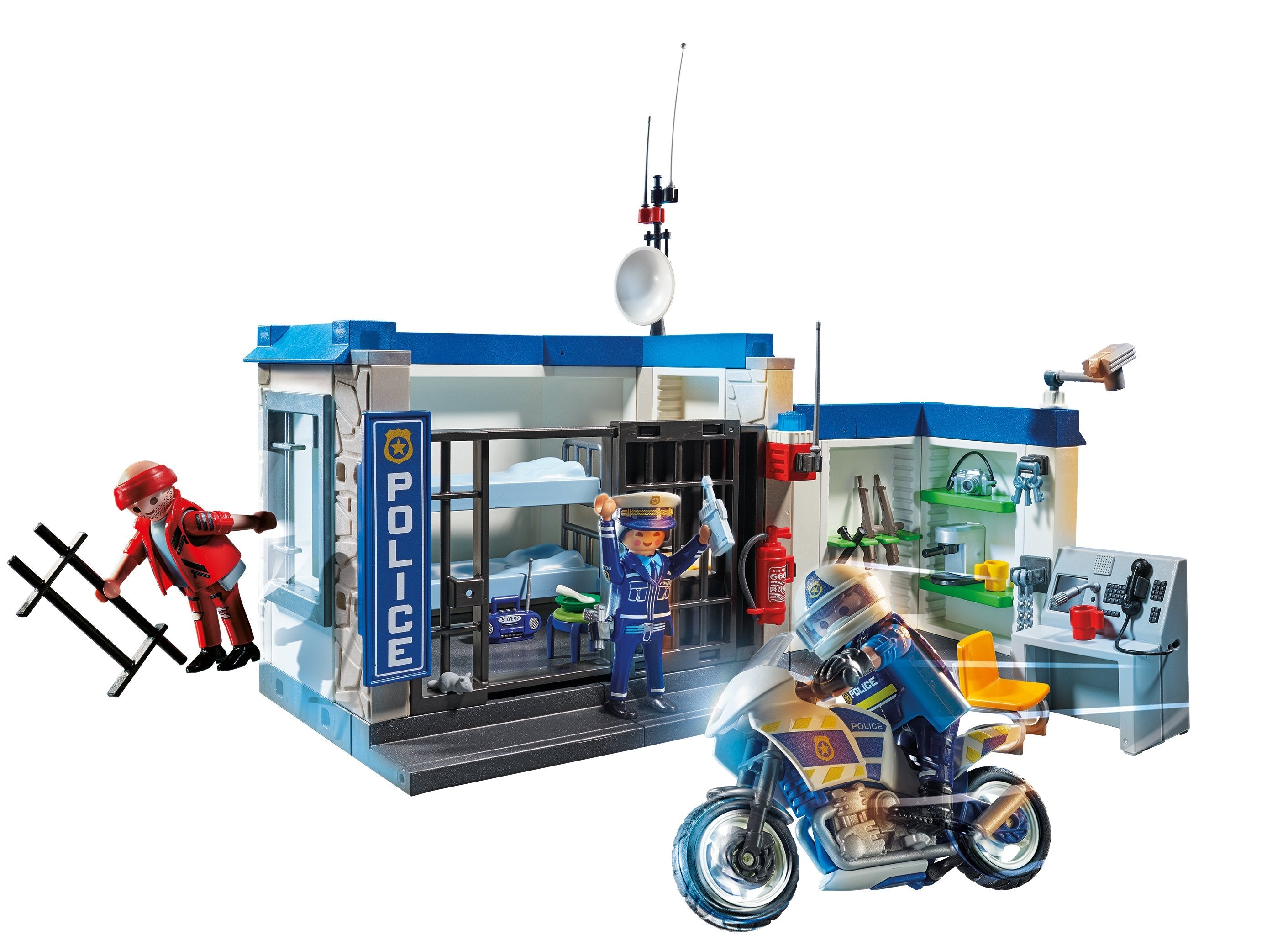 Playmobil - Policía: Escape De La Prisión (70568)