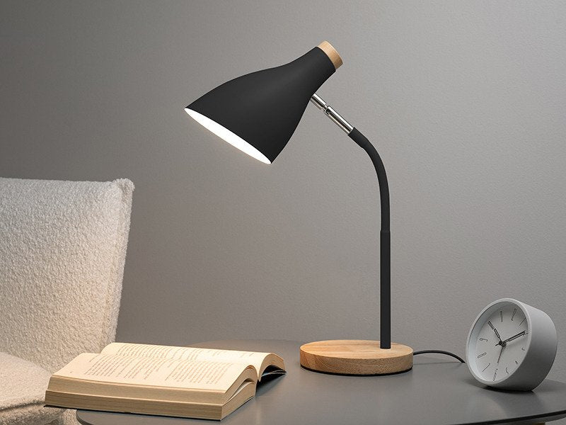 EAN 5907512871126 - Tracer TRAOSW47237 lámpara de mesa E27 40 W LED Madera, Negro imagen 5
