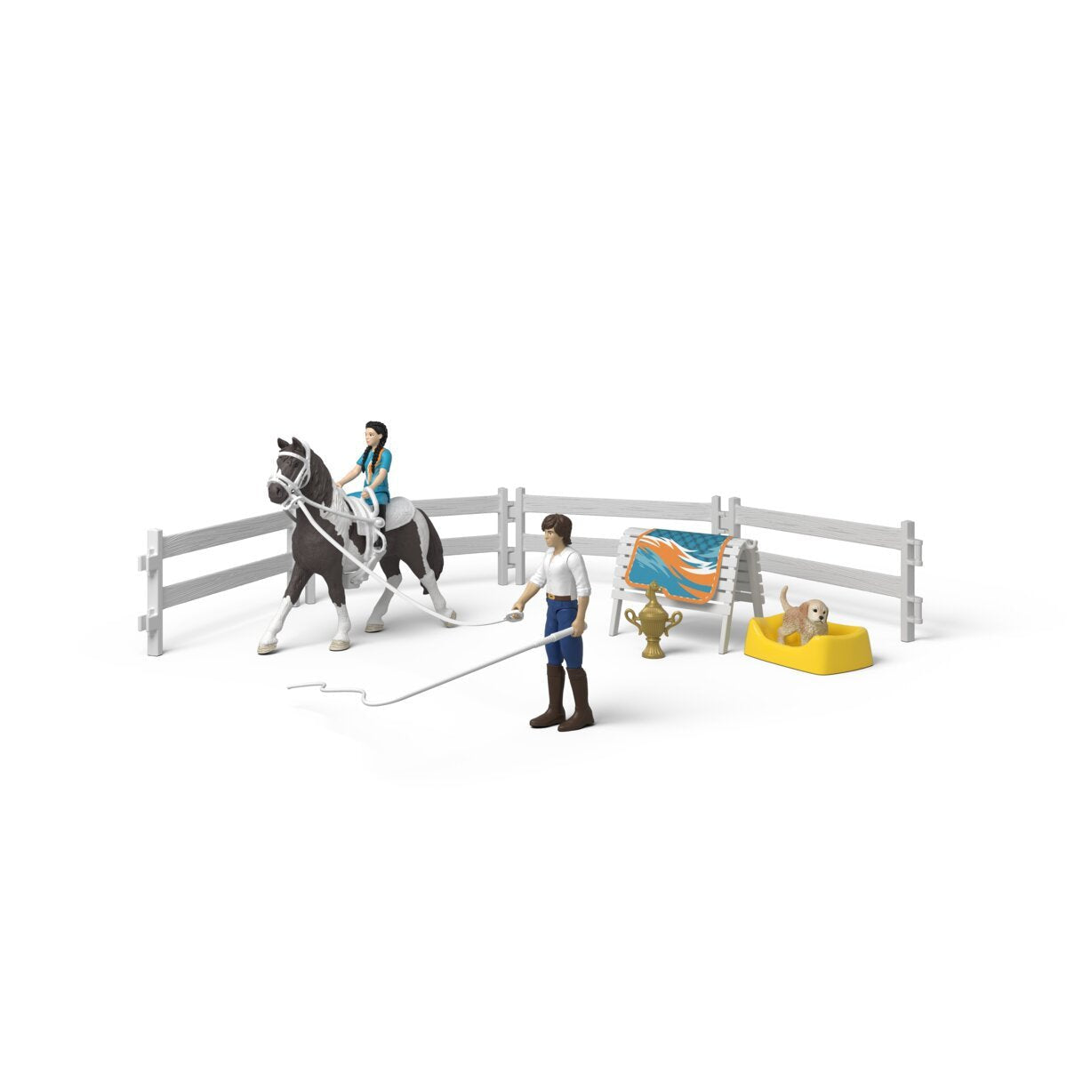 Schleich Horse Club Kim'S Voltigier Set 42799