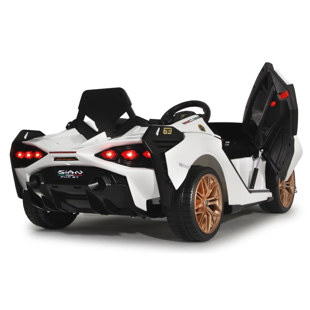 Jamara Ride-On Lamborghini Sian Blanco 37 Mhz 3+