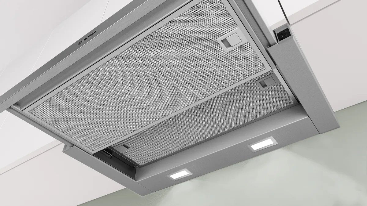 EAN 4242005538119 - Bosch Serie 2 DFL063W57 campana Semintegrada (extraíble) Metálico, Plata 351 m³/h imagen 5