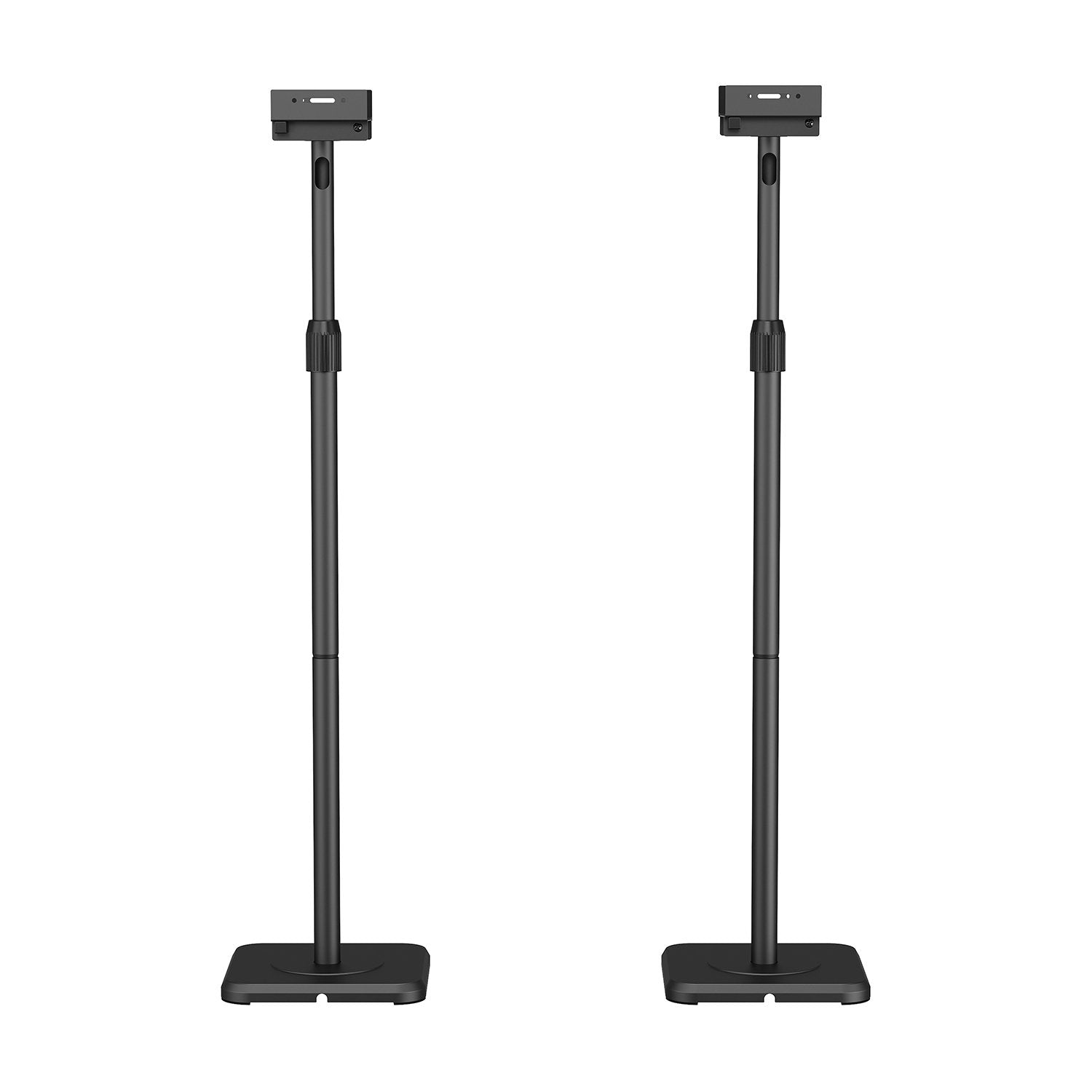 Aisens Soporte Universal De Suelo Giratorio E Inclinable Para Altavoces, Negro