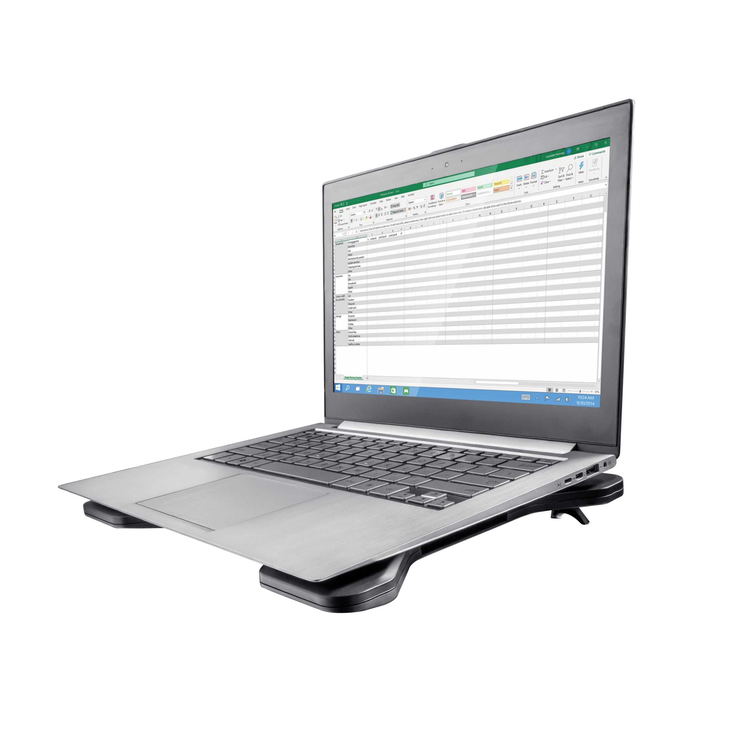 Soporte Refrigerante Trust Brisa Xstream Para Portátiles Hasta 15.6'