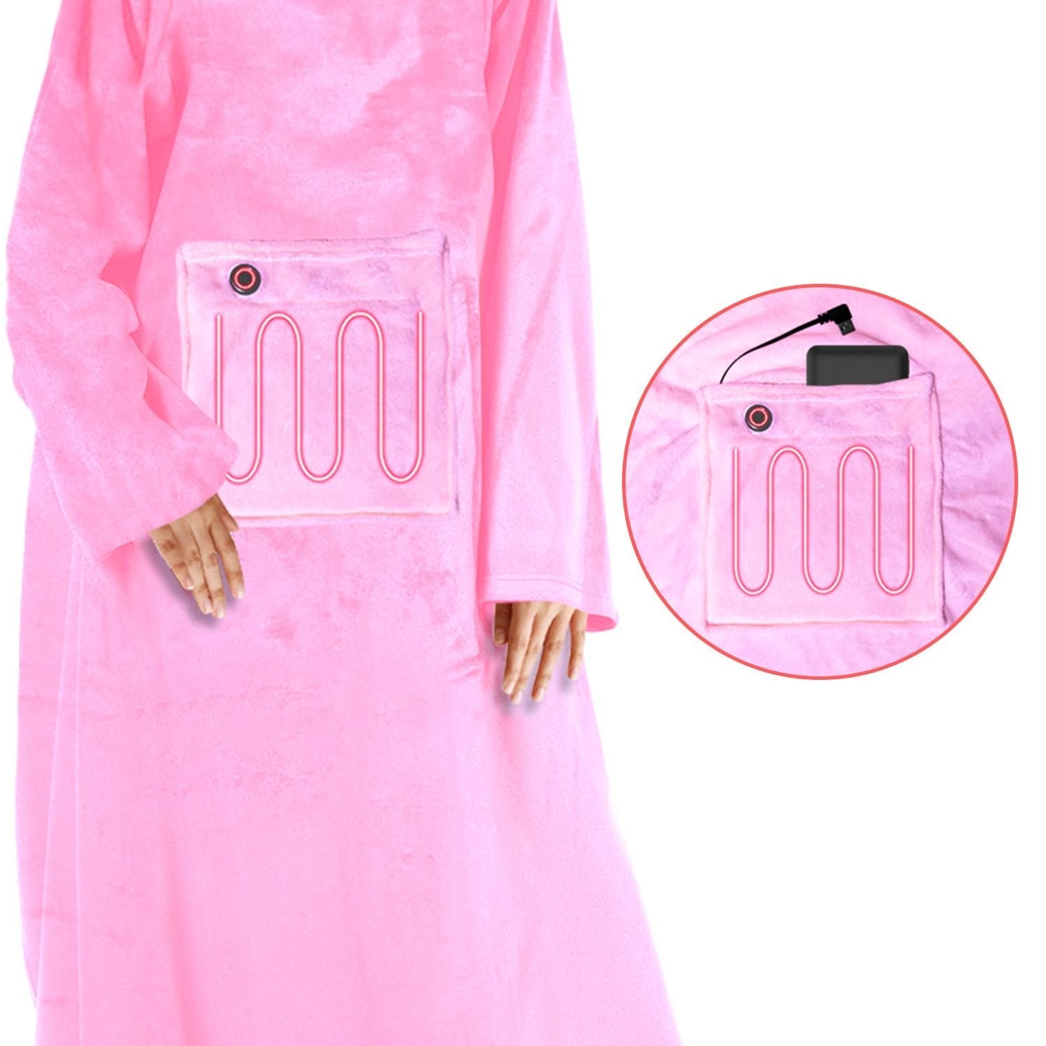 EAN 4260513722950 - Mad Monkey 2000119 manta eléctrica y almohadilla Rosa Vellón imagen 6