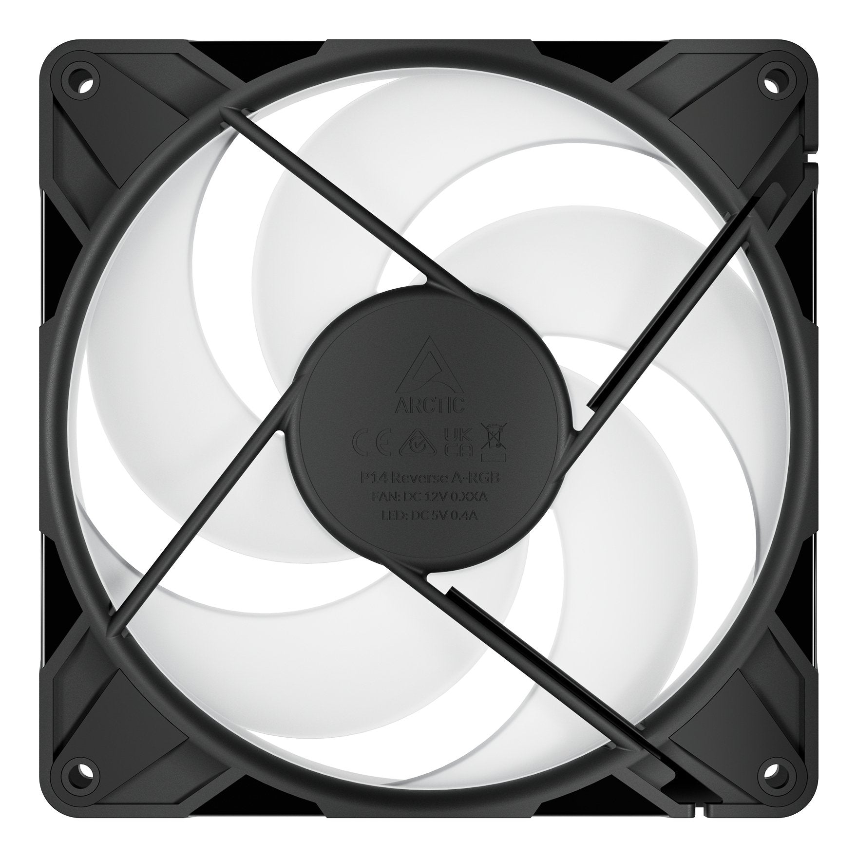 EAN 4895265000775 - ARCTIC Freezer P14 Pro Reverse A-RGB - 3 Pack Carcasa del ordenador Ventilador 14 cm Negro 3 pieza(s) imagen 5