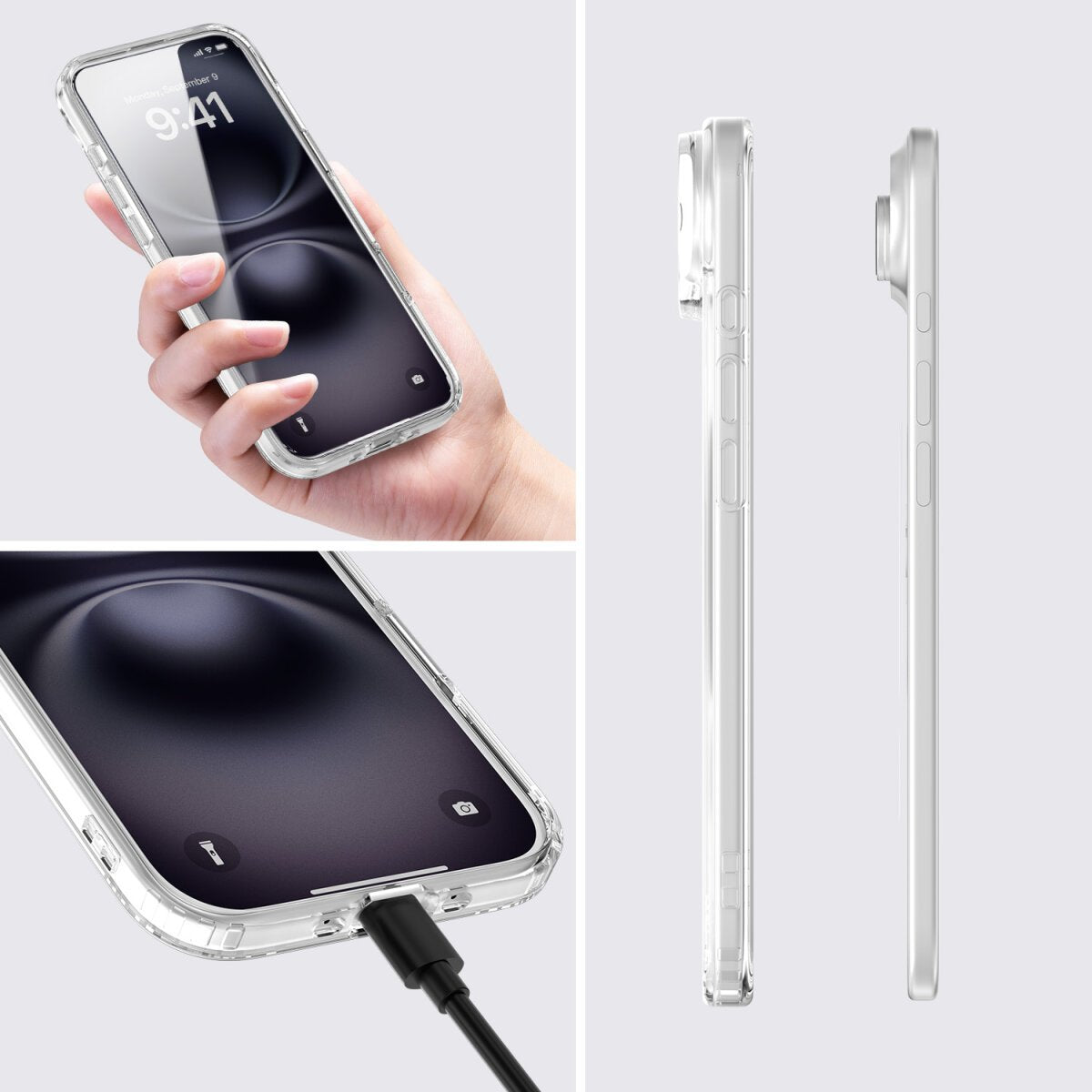 4smarts 360° Premium Protection Set Para Apple Iphone Air Magsafe-Kompatibel