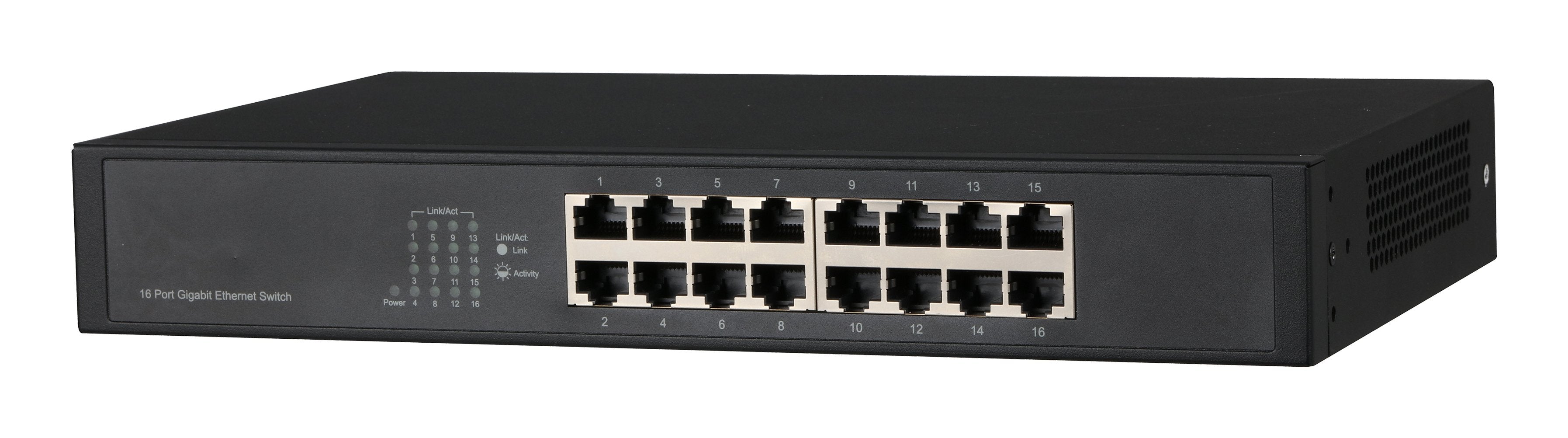 EAN 6939554912894 - Dahua Technology PFS3016-16GT switch No administrado L2 Gigabit Ethernet (10/100/1000) Negro imagen 1