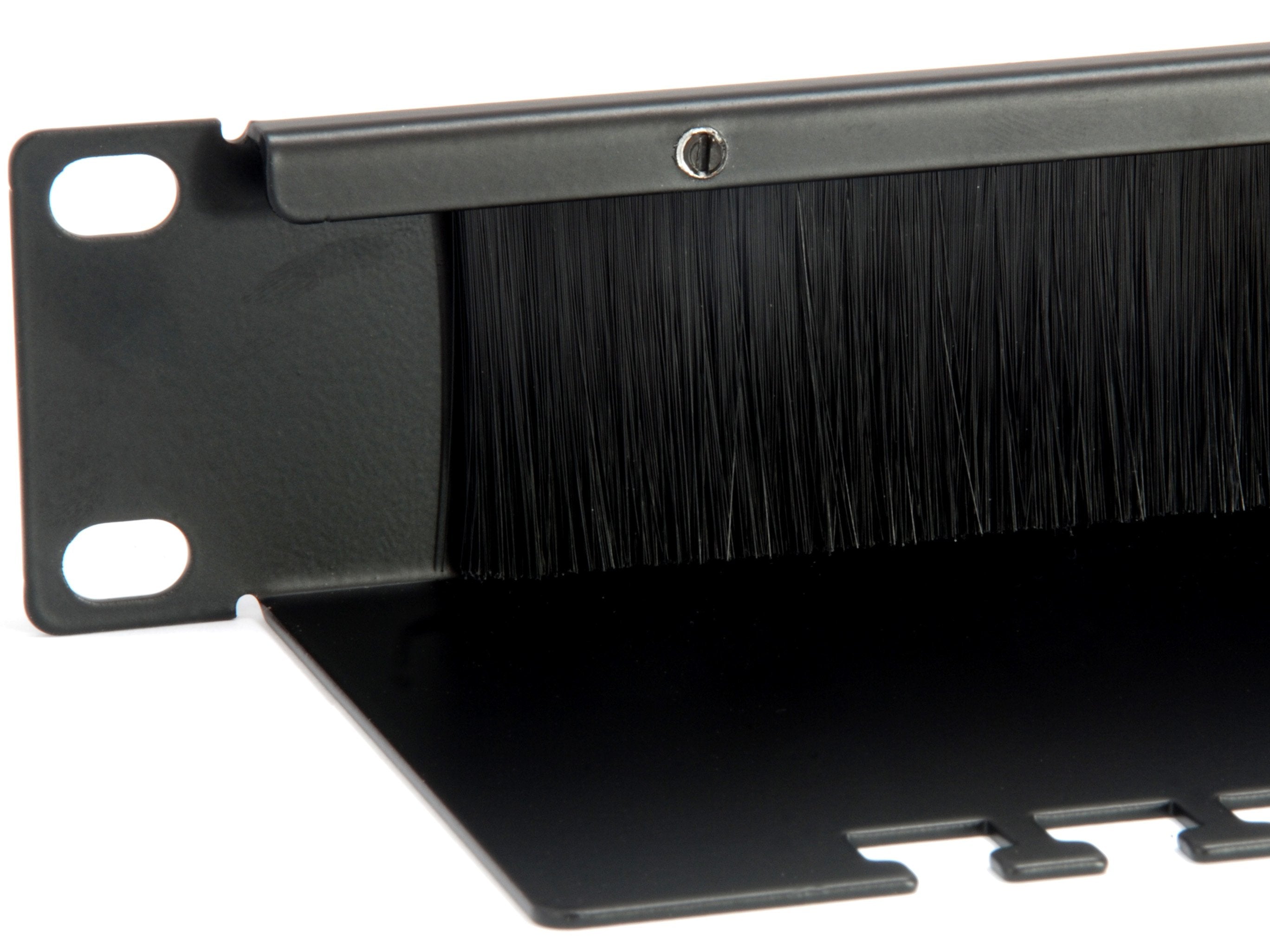 Equip Panel De Admnistracion De Cables Con Cepillo Para Montaje En Bastidor De 19"