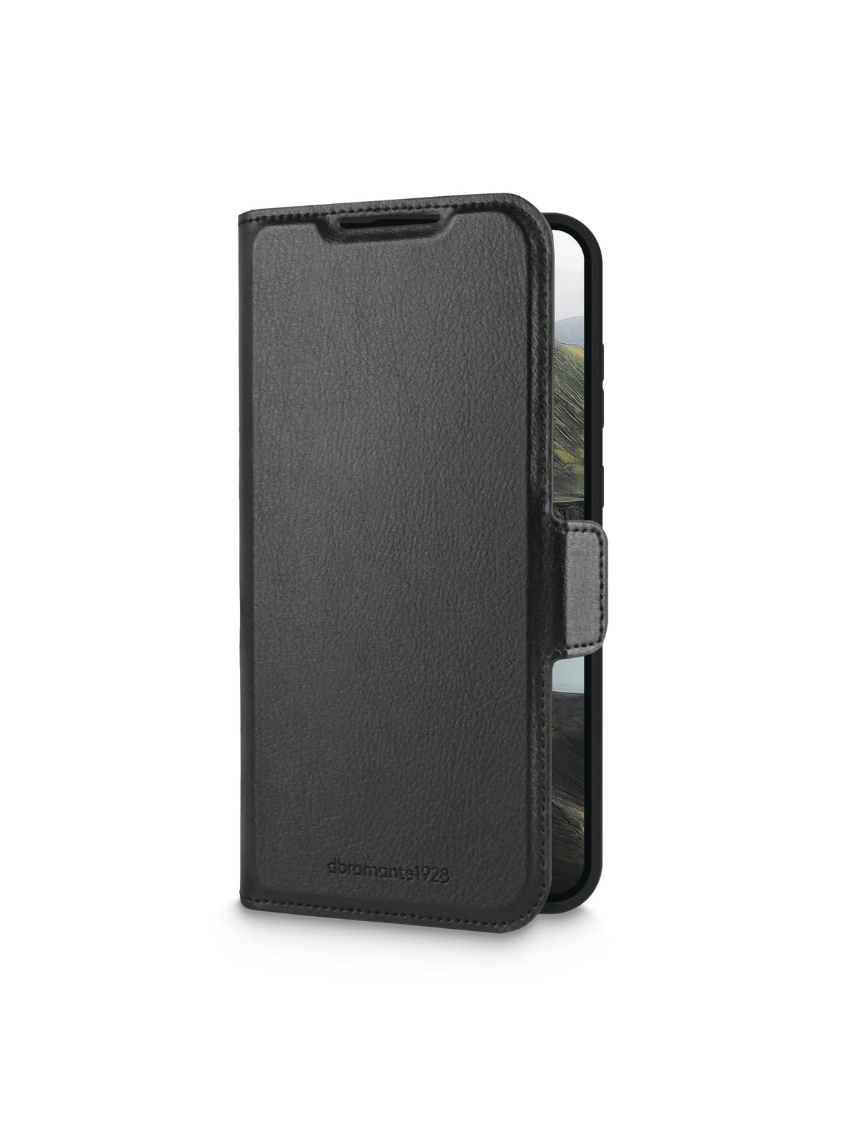Dbramante1928 Oslo Pro Funda Con Tapa Para Teléfono Móvil Poliuretano (Pu) Plástico Negro Para Samsung Galaxy A55