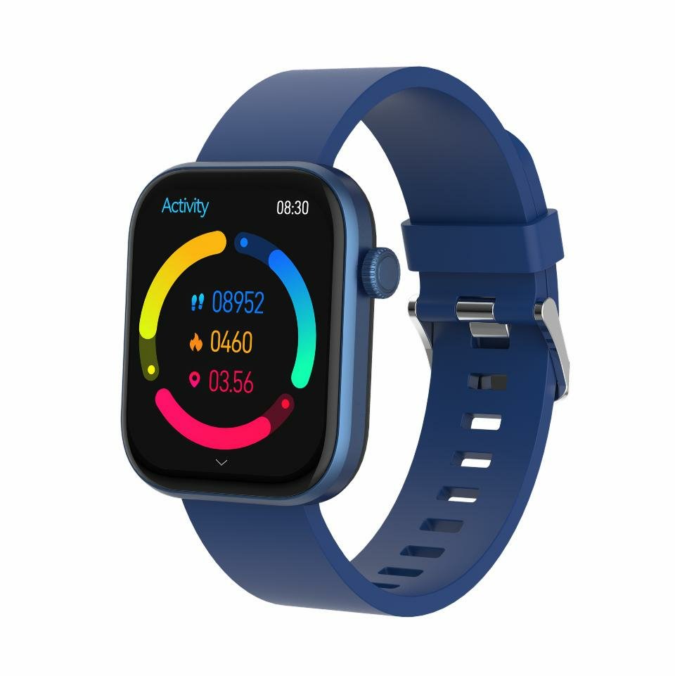 Smartwatch  Denver Sw-185  1,85" Fc Pa Os Ip67 Azul