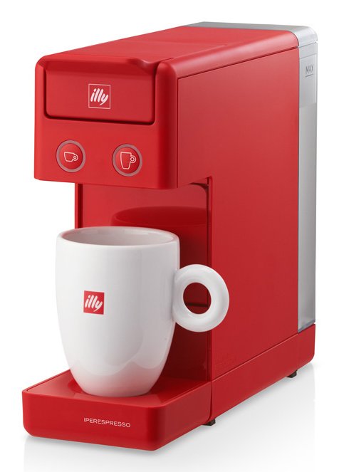 Cafetera  Illy M.D.C. Iperespresso A Capsule Y3.3 14 Caps Incluse Rosso