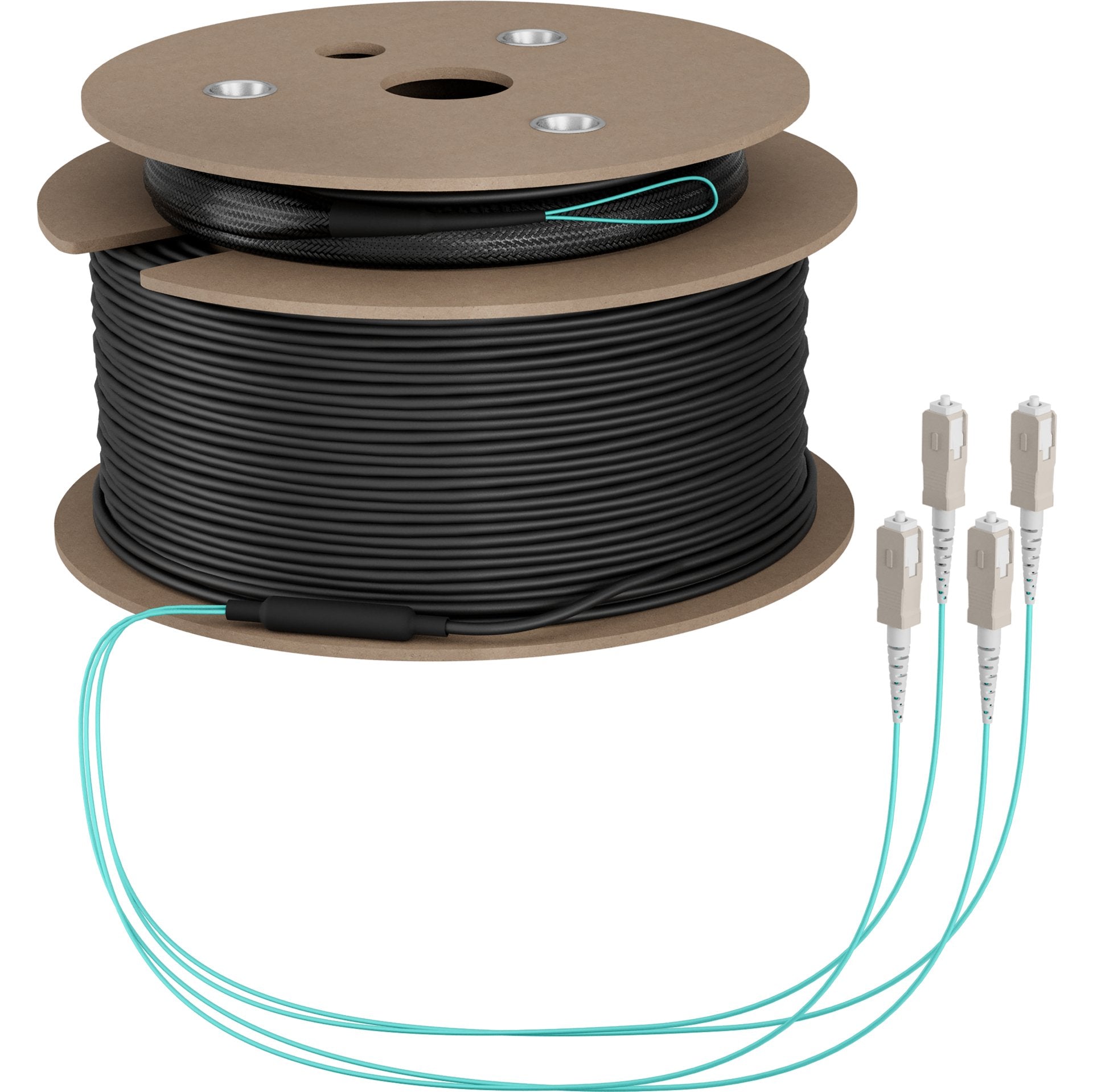 Efb Trunkcable U-Dq(Zn)Bh Om3 4g (1x4) Sc-Sc 110m Dca Lszh