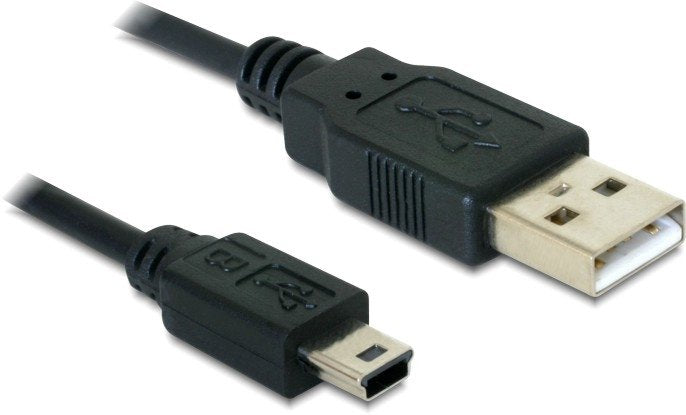 Delock Cable Usb 2.0-A Macho > Mini B 5-Pin Macho 3 M
