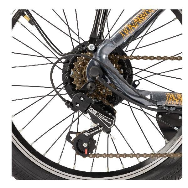 EAN 8050162355359 - Nilox NXEBJ1PROOG bicicleta eléctrica Negro, Naranja Acero 50,8 cm (20") 23,5 kg Litio imagen 13