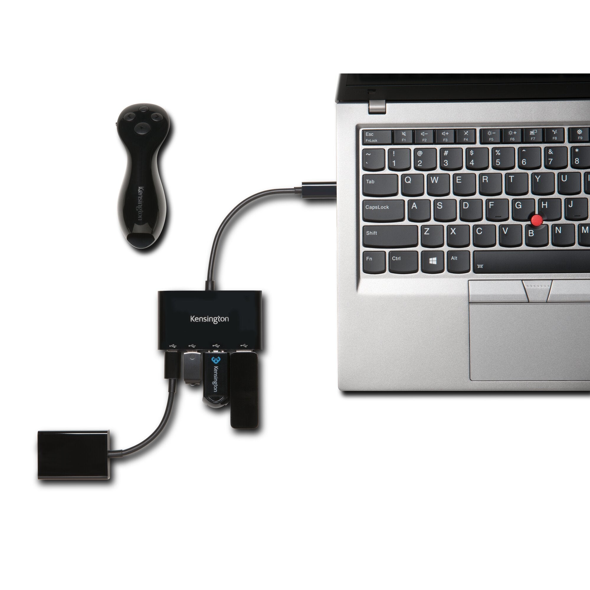 EAN 5028252591539 - Kensington CH1000 USB 3.2 Gen 1 (3.1 Gen 1) Type-C 5000 Mbit/s Negro imagen 3