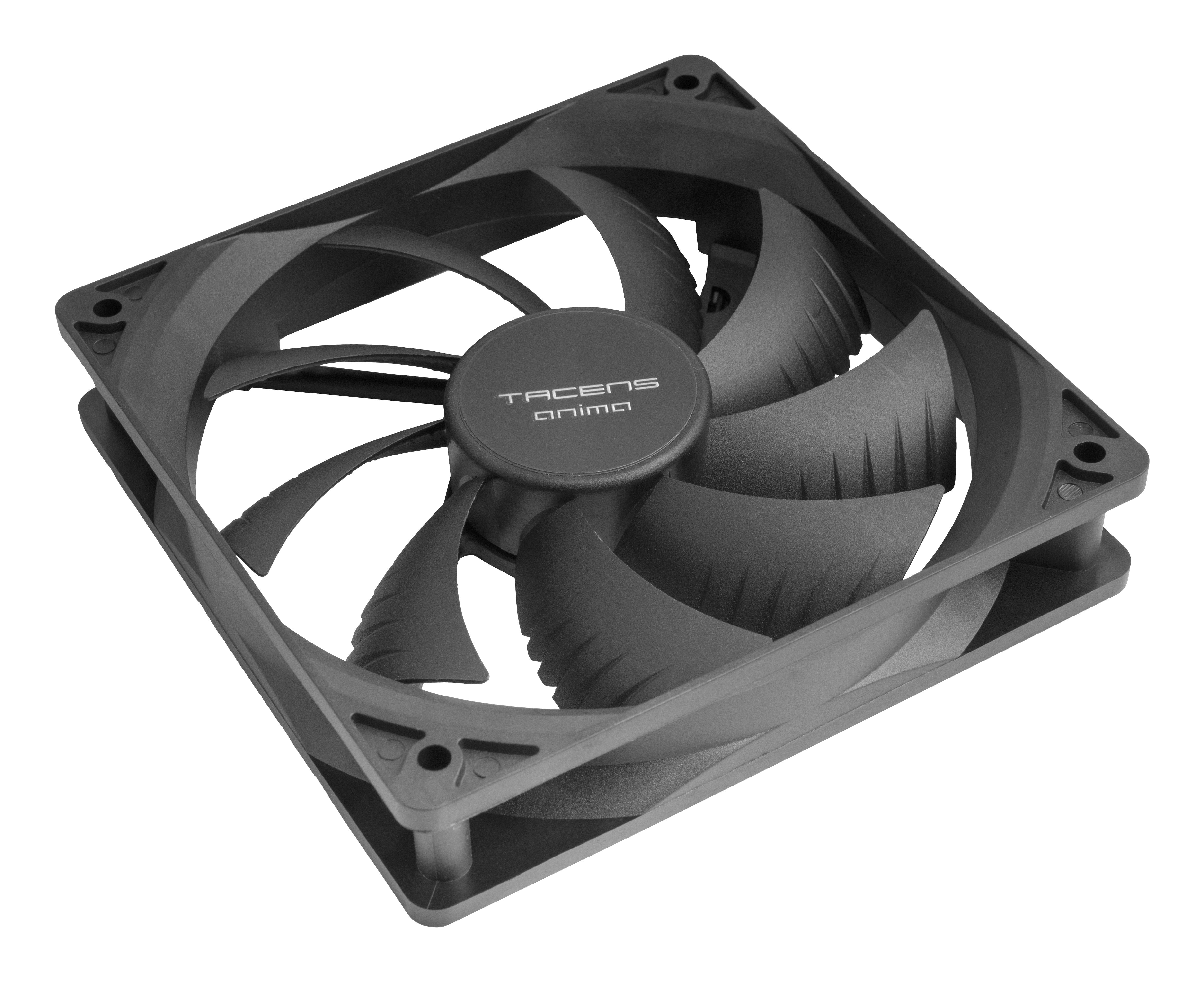 Ventilador Pc  Interno Tacens Anima Af12x2 12x12 14db Fluxus Bearing Air-Guide Bajo Ruido Pack 2