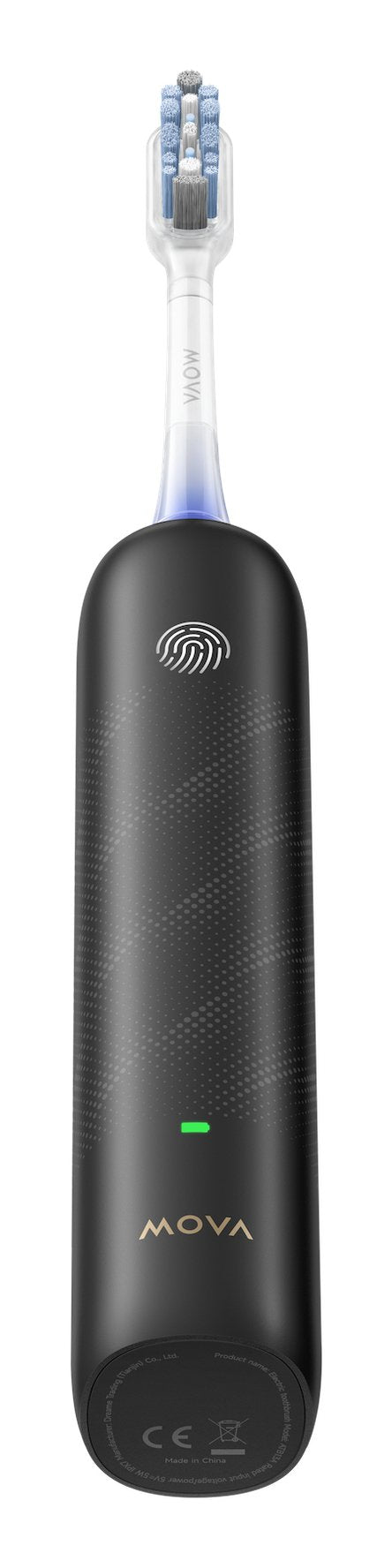 Mova Cepillo De Dientes Electrico  Fresh Pro Black