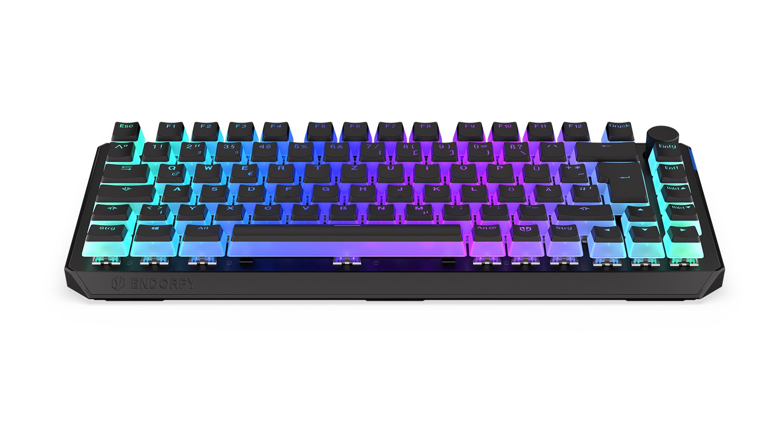 EAN 5903018666853 - ENDORFY Thock 75% teclado Juego RF inalámbrica + USB QWERTZ Alemán Negro imagen 3