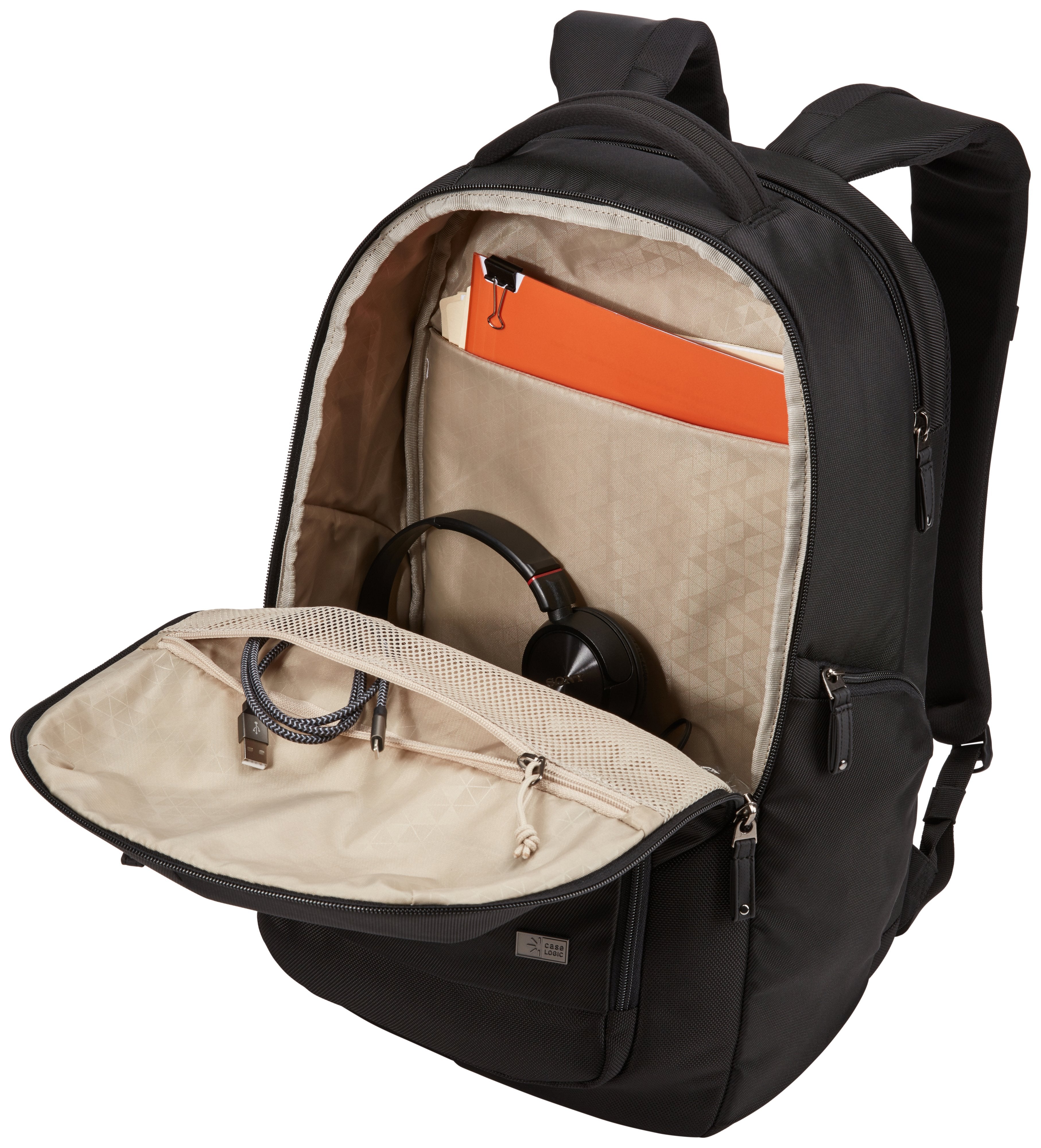 EAN 0085854246835 - Case Logic Notion NOTIBP-116 Black mochila Negro Nylon imagen 6
