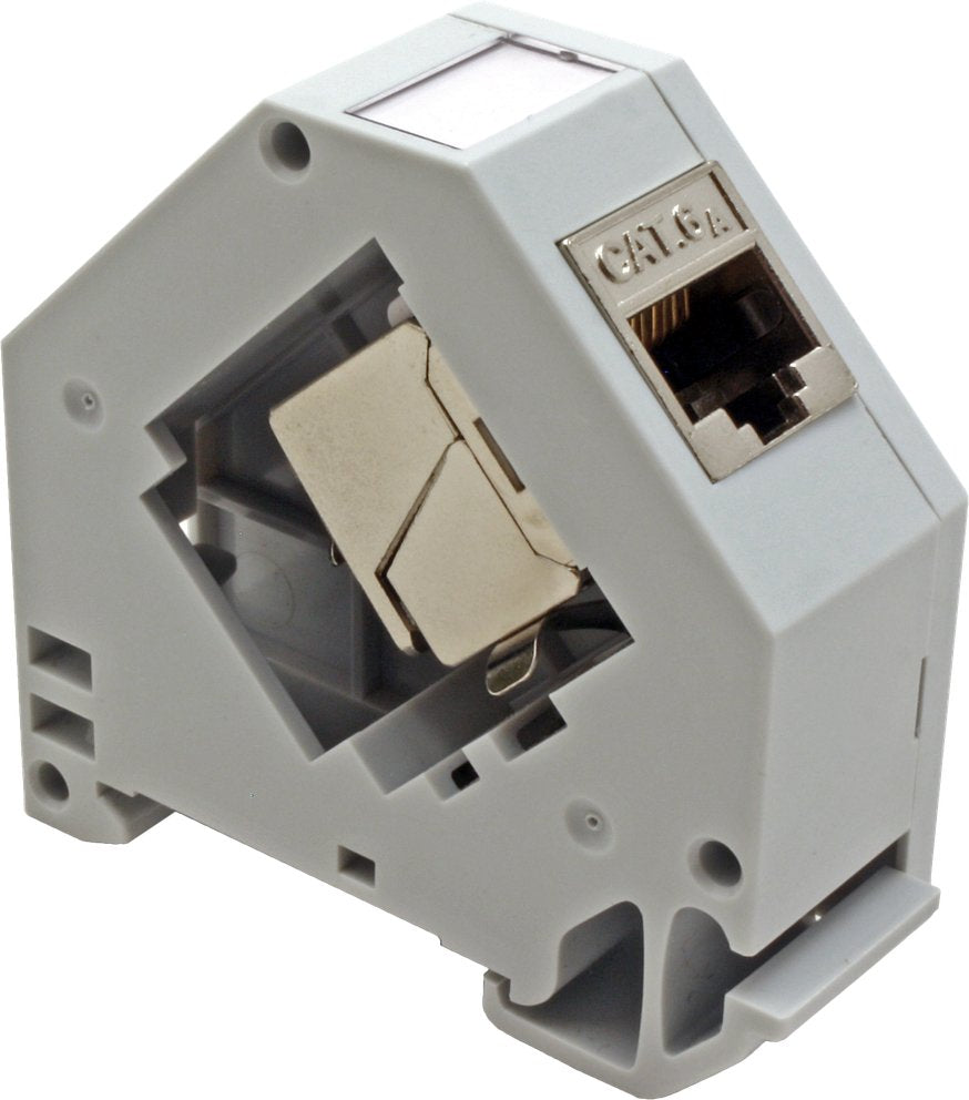Roline Tragschienenadapter Fr Roline Keystone Slim Module, Unbestckt