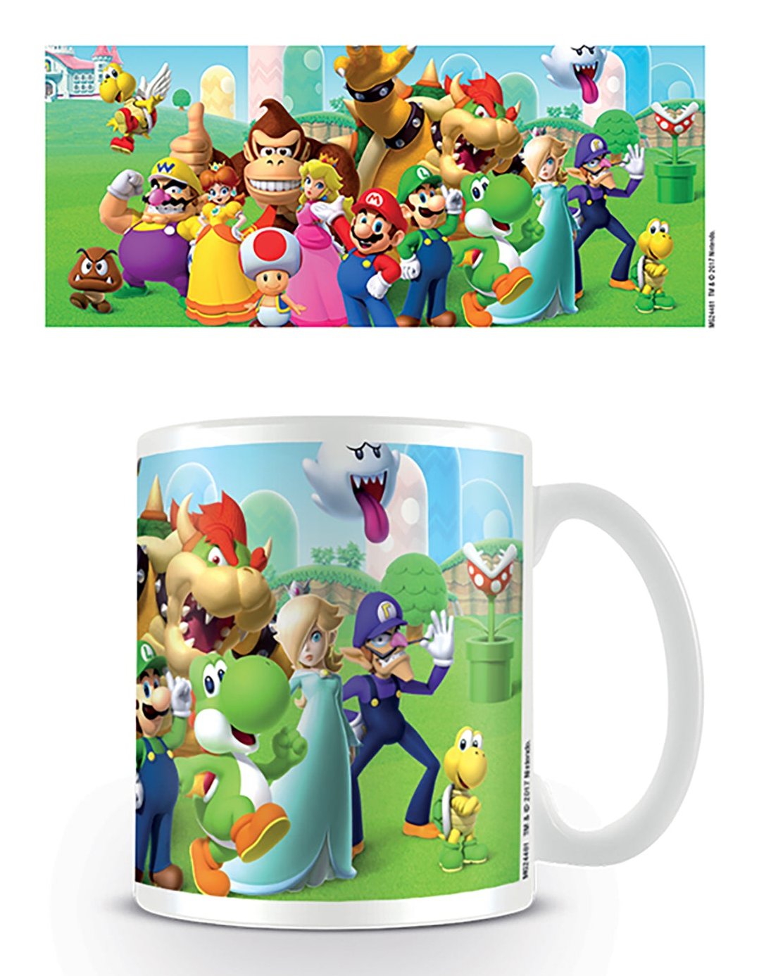 Taza Mushroom Kingdom Super Mario 325ml