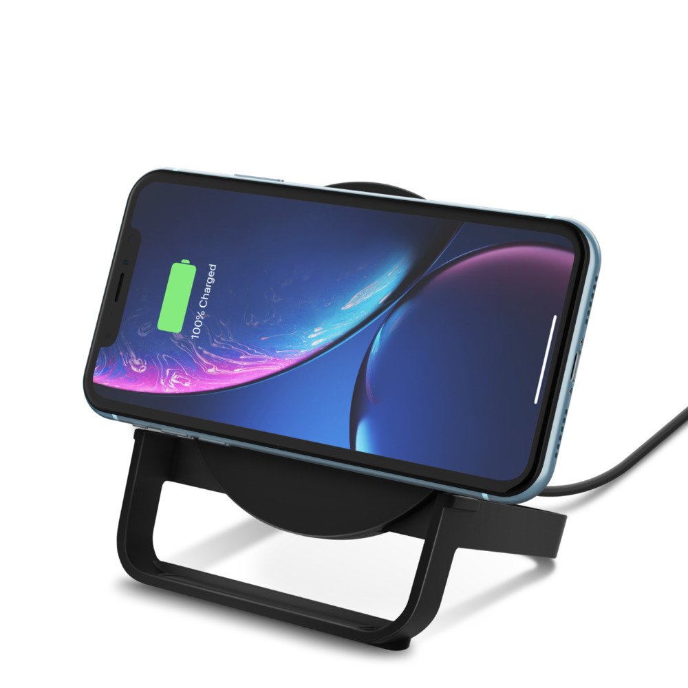 Soporte De Carga Inalámbrica Belkin Con Cabina Micro-Usb De 10 W. Fuente De Alimentación