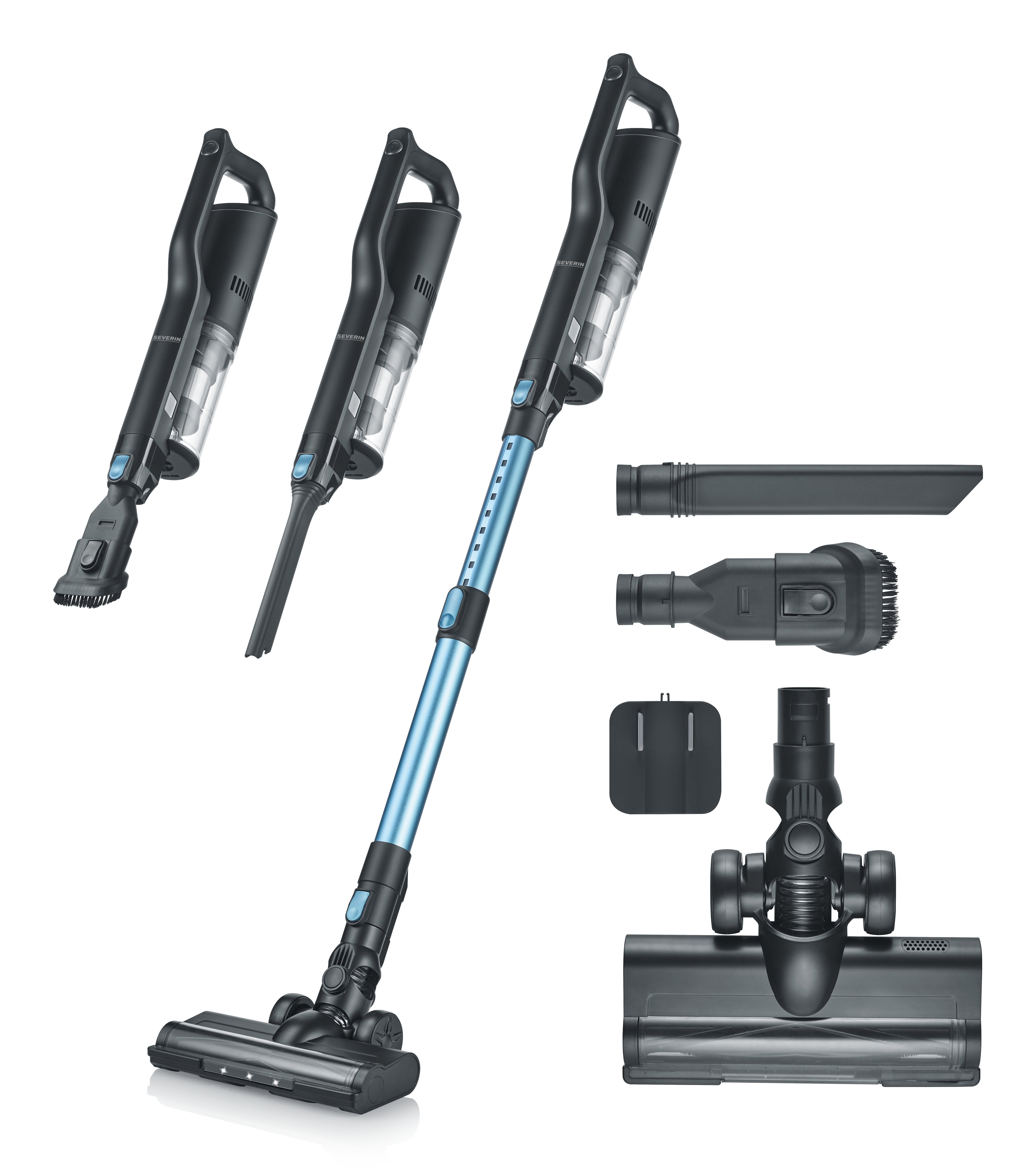 Severin Hv 7151 S'Power Slim Akku Staubsauger