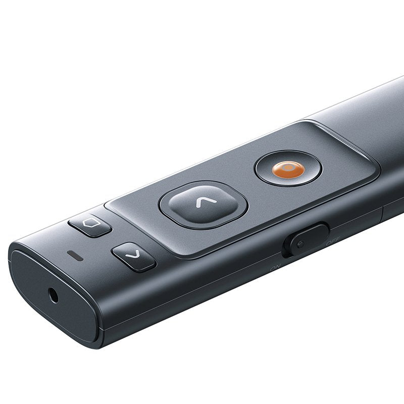 Puntero Laser Inalambrico Baseus Orange Dot, Gris