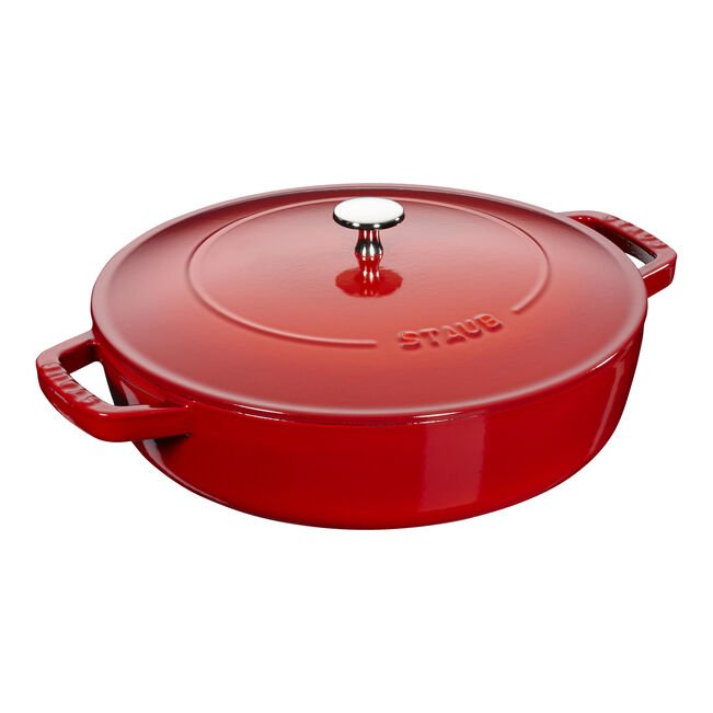Staub Roaster Chistera 28cm Round Cherry Rojo 40511-474-0 405114740 (40511-474-0)
