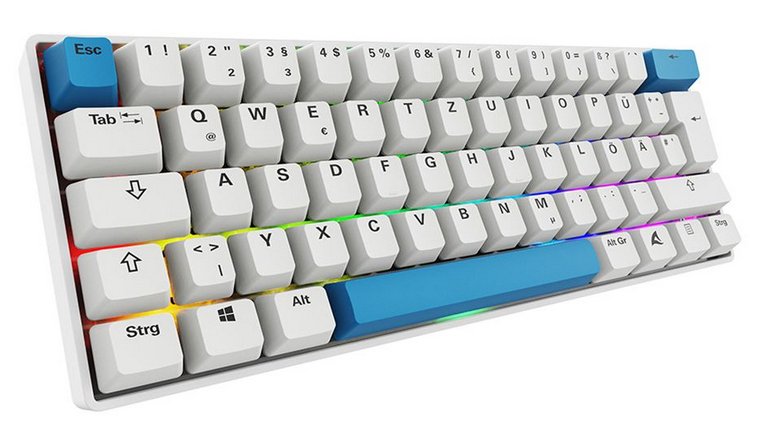 EAN 4044951041947 - Sharkoon SGK50 S4 teclado Hogar USB QWERTZ Alemán Blanco imagen 1