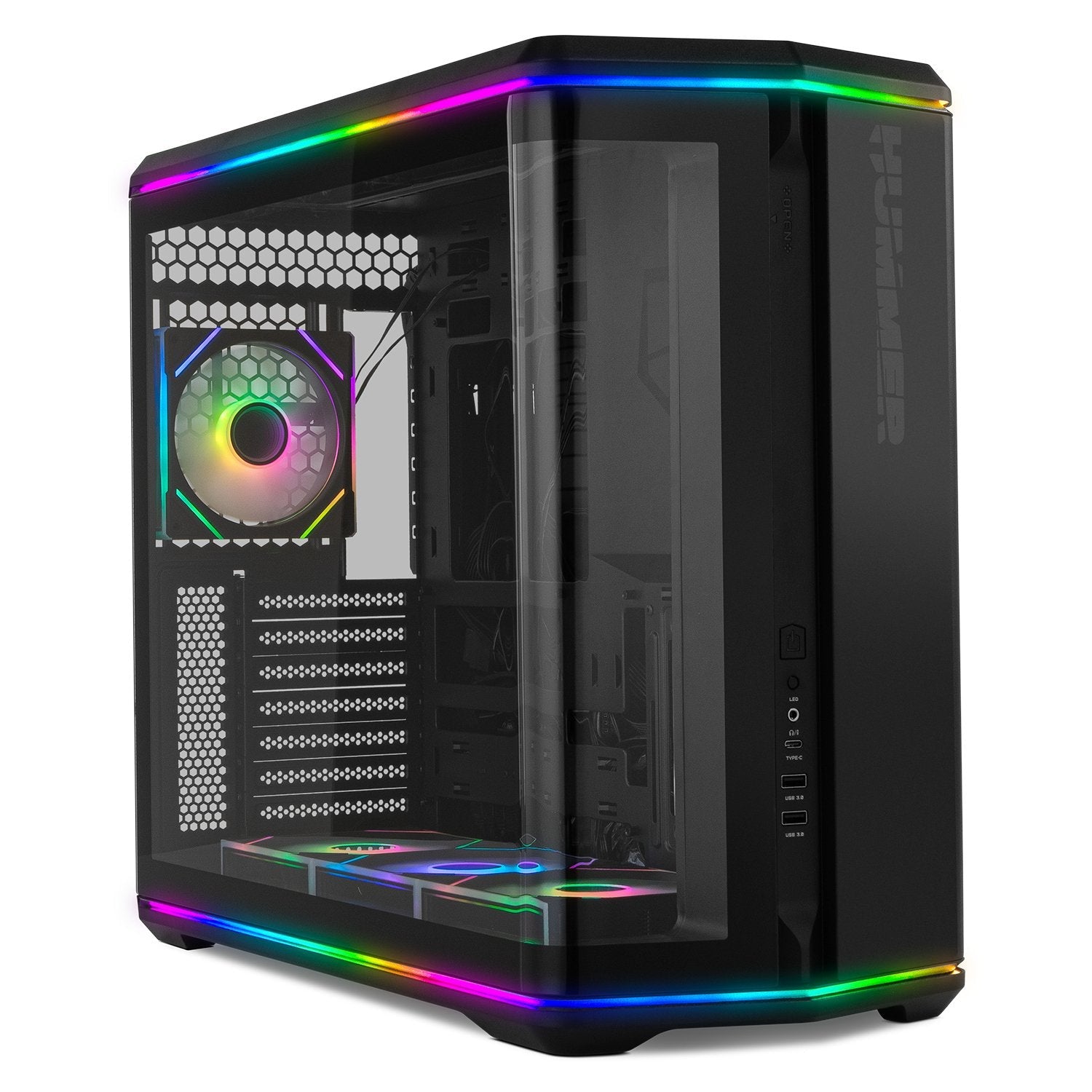 Caja Gaming Semitorre Nox Hummer Anvil