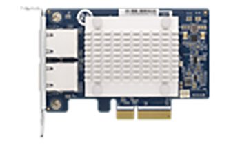 EAN 4713213516485 - QNAP QXG-5G2T-111C adaptador y tarjeta de red Interno Ethernet 5000 Mbit/s imagen 1