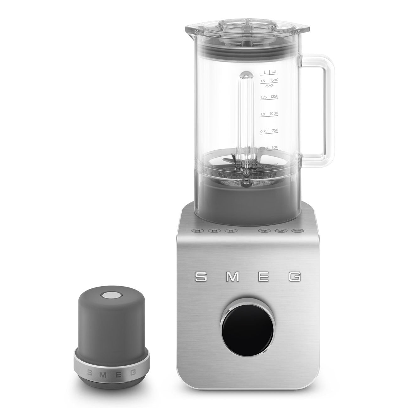 EAN 8017709347451 - Smeg BLC02BLMEU licuadora Batidora de vaso 1400 W Aluminio, Negro imagen 8