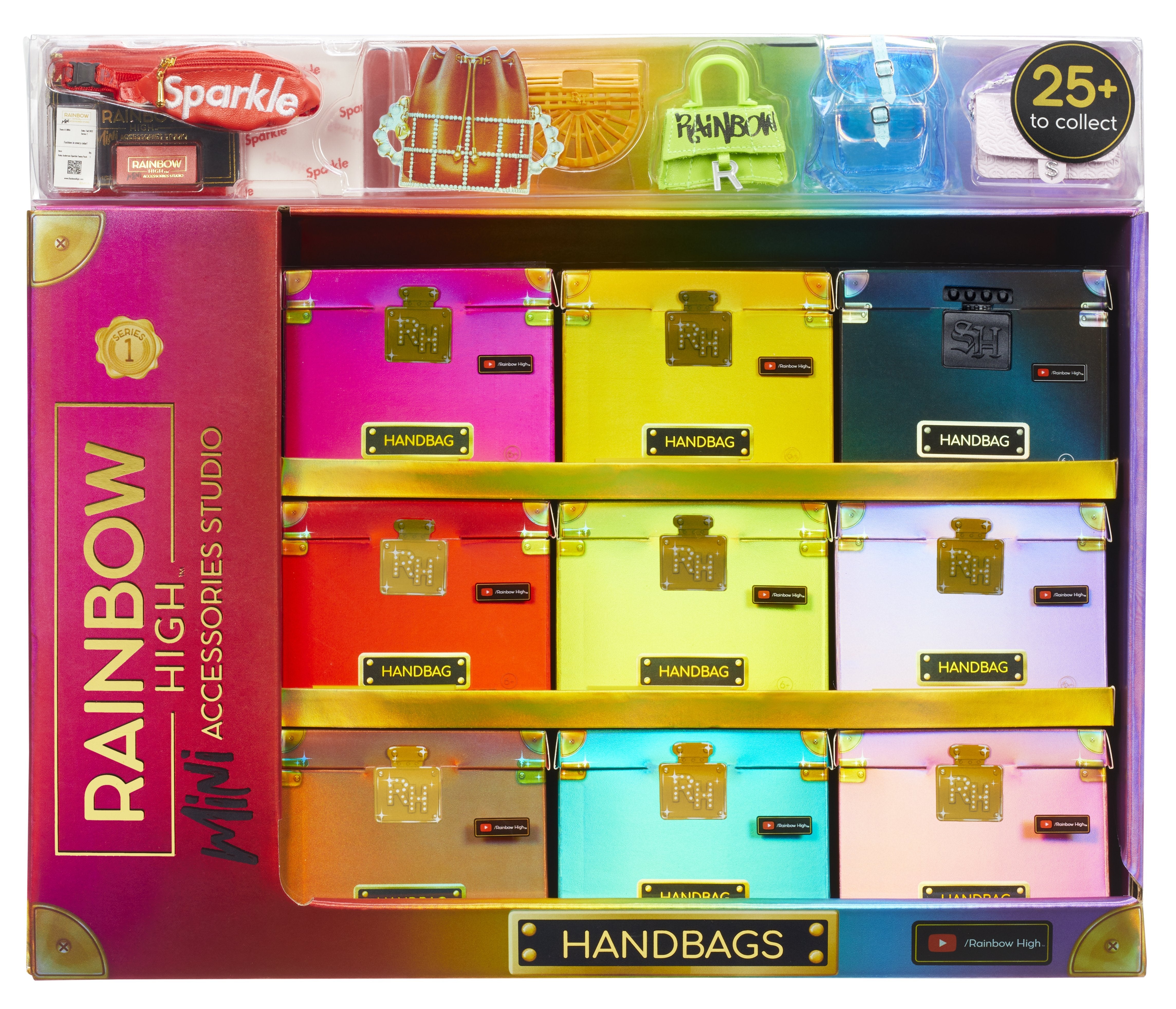 EAN 0035051586067 - Rainbow High Accessories Studio Series 1, H Assortment in PDQ Bolso de muñecas imagen 28