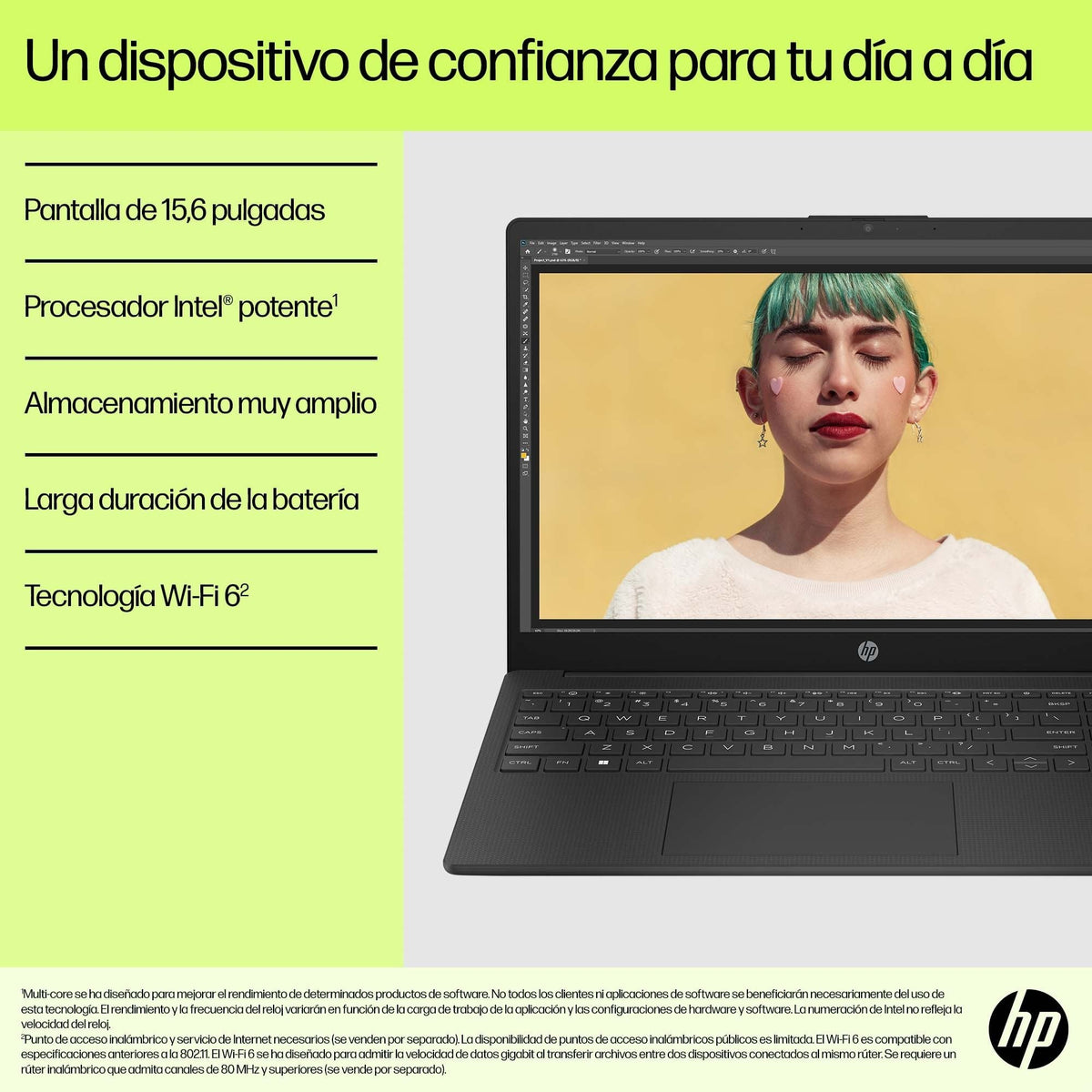 Portátil Hp 15 Fd0299ns 15.6" Full Hd Intel Core I5 1334u 16 Gb Ram 1 Tb Ssd Intel Iris Xe Graphics Sin Sistema Operativo Azul Lunar