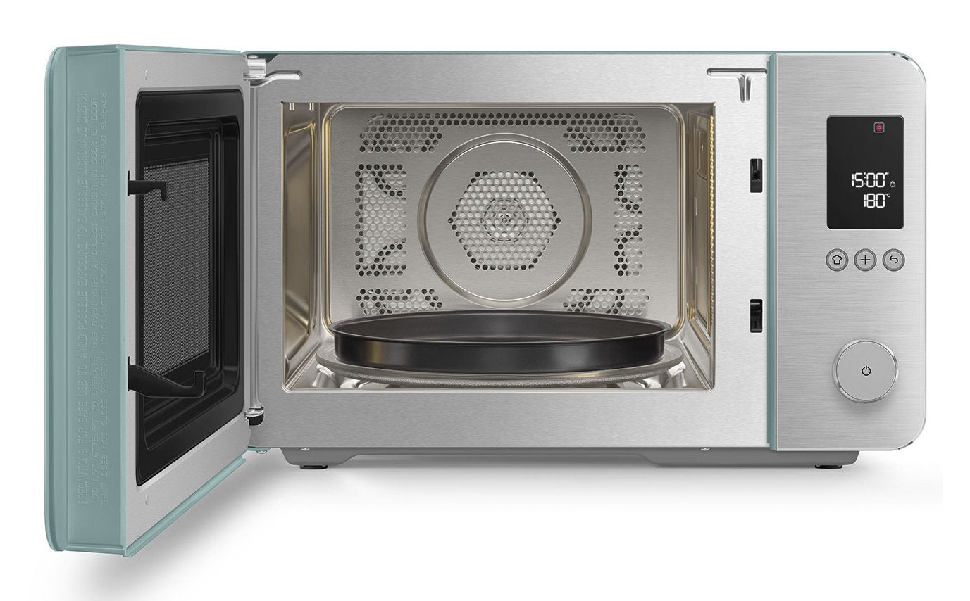 EAN 8017709356613 - Smeg MOC02EGMEU microondas Verde Microondas combinado Encimera 27 L 1450 W imagen 6