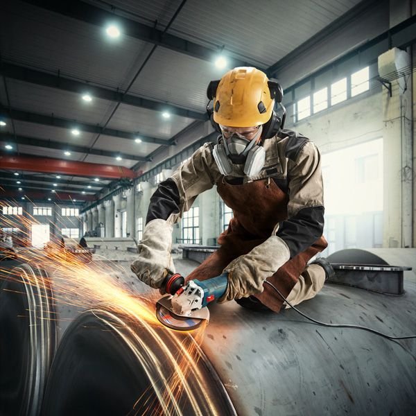 EAN 4059952631639 - Bosch GWS 12-125 S Professional amoladora angular 12,5 cm 11000 RPM 1200 W 2,2 kg imagen 5