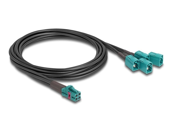 Delock 90140 Cable Mini Fakra Z Cuádruple Hembra A 4 X Fakra Z Hembra Tipo-B