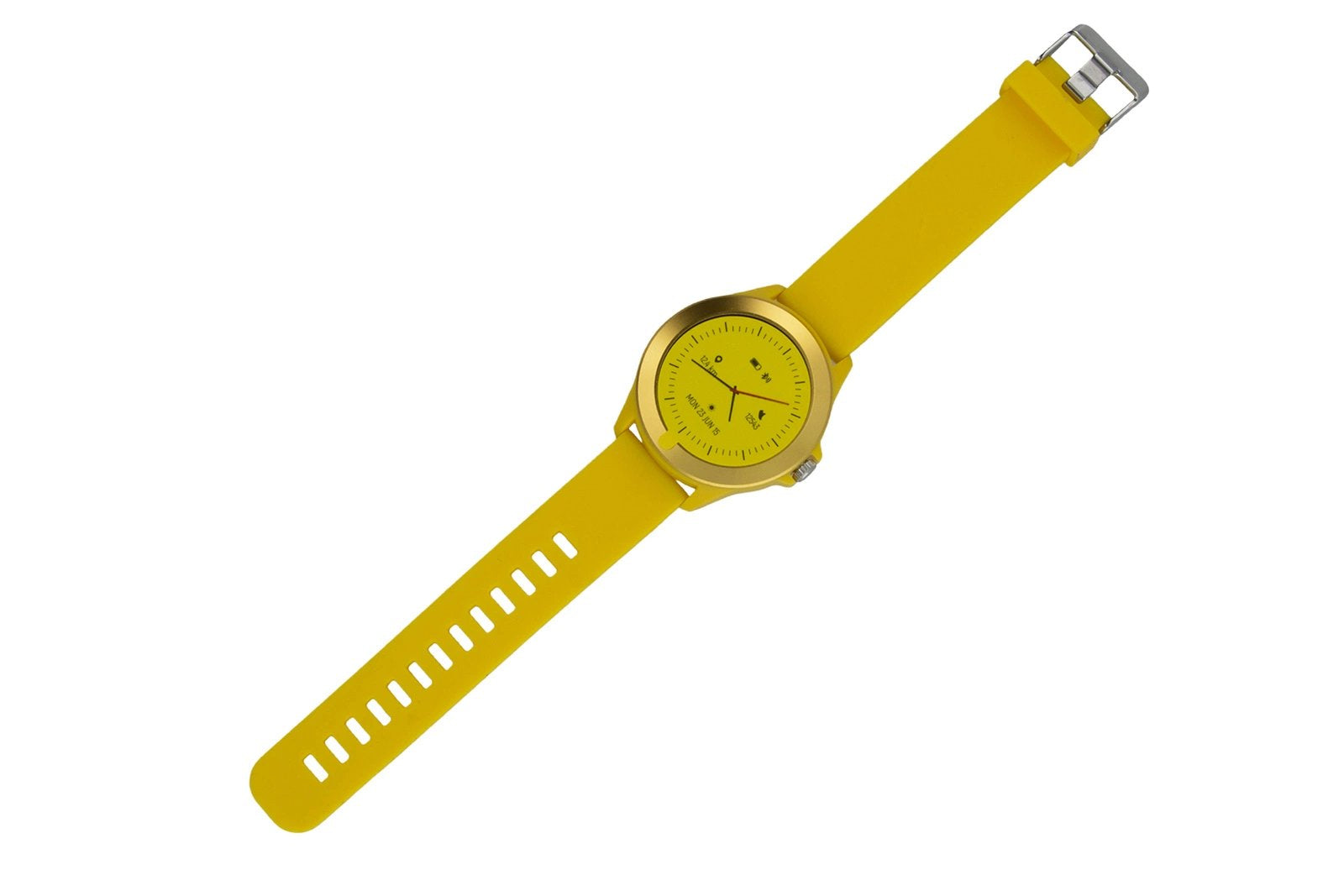 Smartwatch Forever Colorum Cw-300 Notificaciones Frecuencia Cardíaca Amarillo
