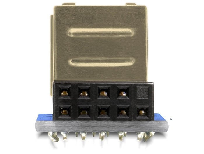 Delock Adaptador De Enchufe De Cabecera De Pin Usb 41825