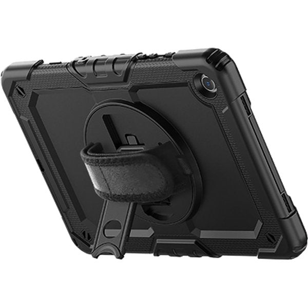Funda Tablet Samsung Galaxy Tab A9+ Shockproof Rotating 360º Negro Just In Case Funda A Prueba De Golpes/ Compatible Samsung Galaxy Tab A9+ /Protección De 3 Capas De Cuerpo Completo/ Negro