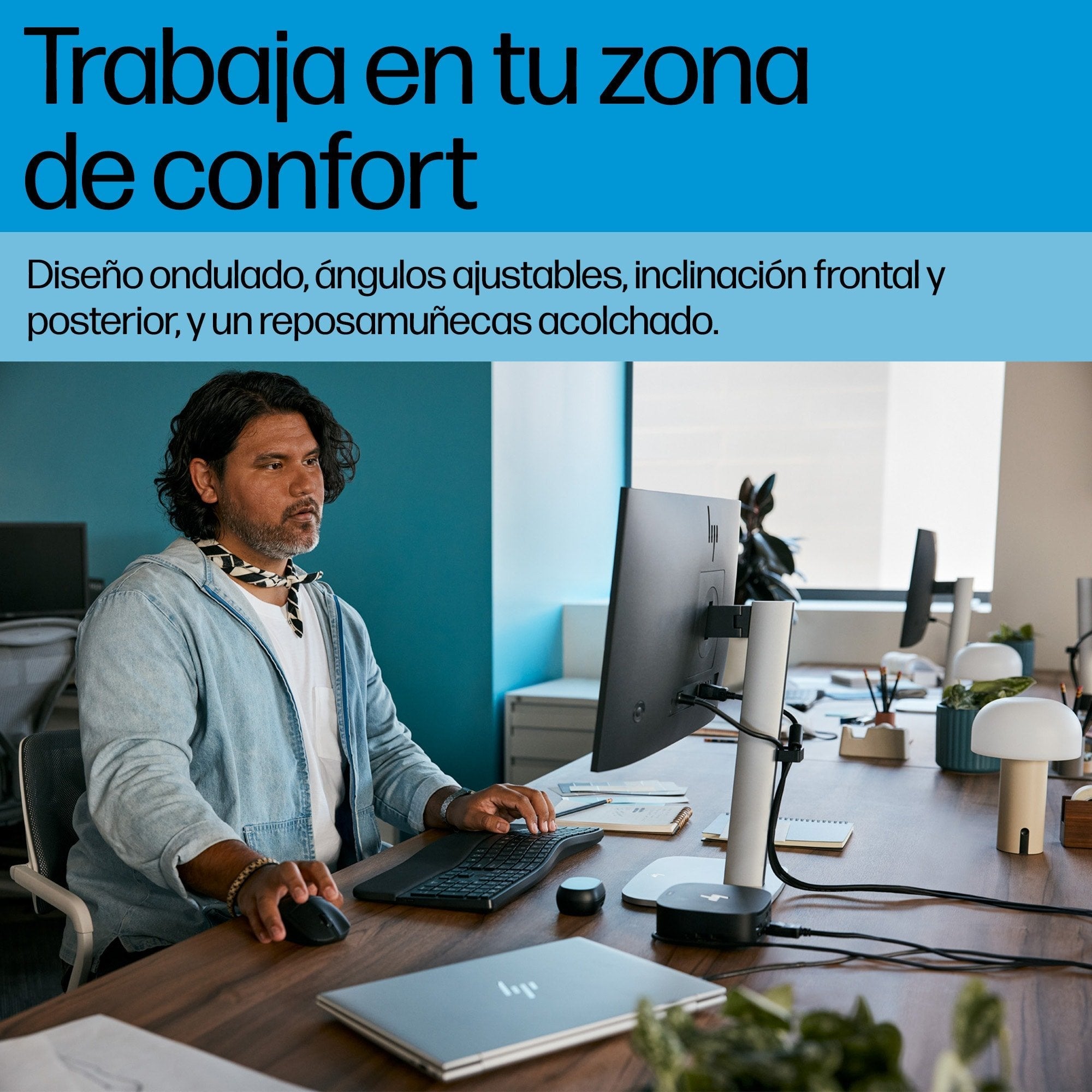 Hp Combo 685 Teclado Español  + Raton Modo Dual Comfort Inalambricos