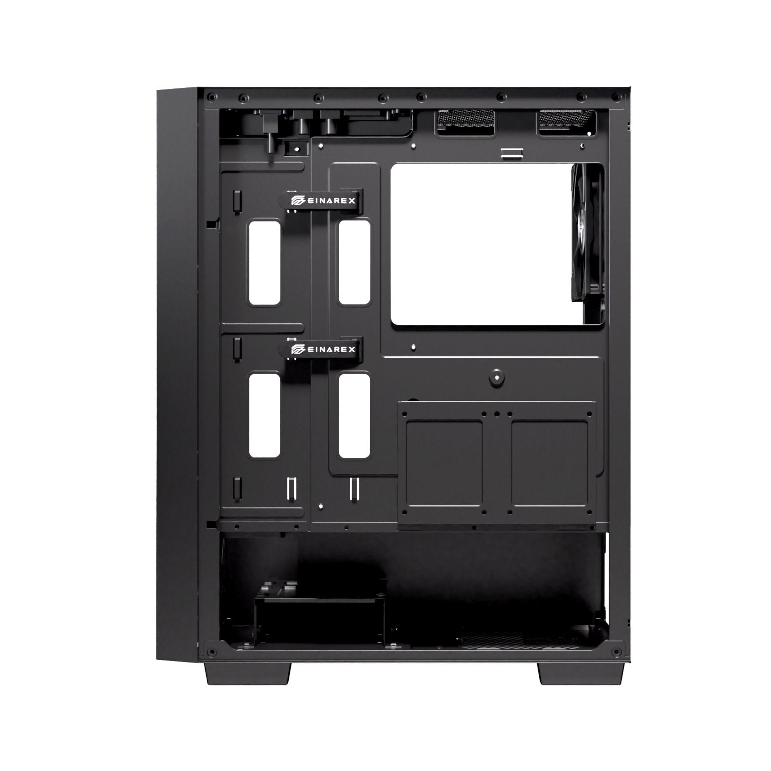 Caja Atx Semitorre Einarex P100 Core Negra Excs-Pl-100c-B
