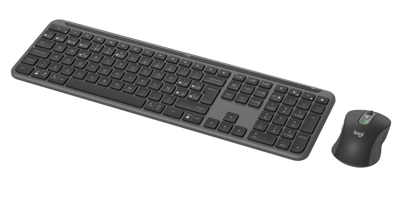 EAN 5099206119277 - Logitech 920-012506 teclado Ratón incluido Oficina RF Wireless + Bluetooth QWERTY Español Grafito imagen 4
