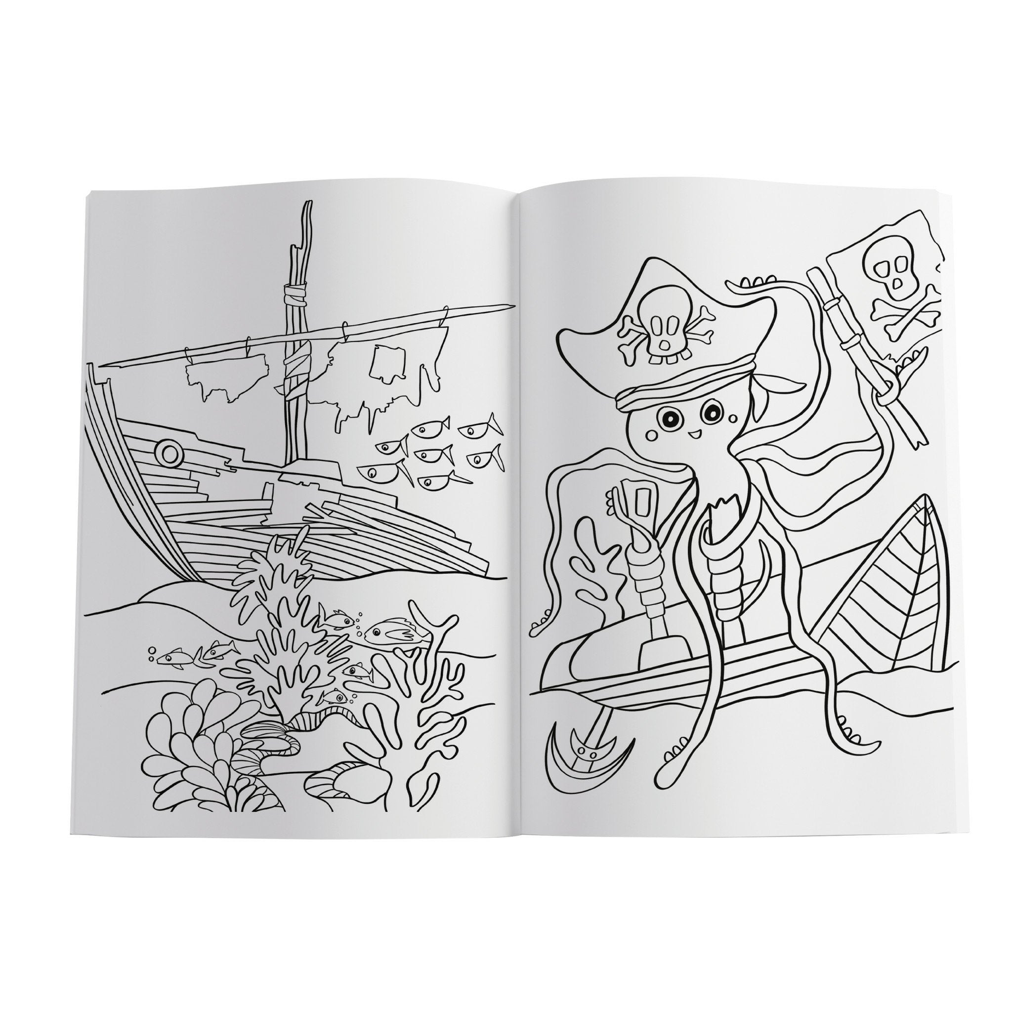Pelikan 102018 Libro Para Colorear, Mundo Marino