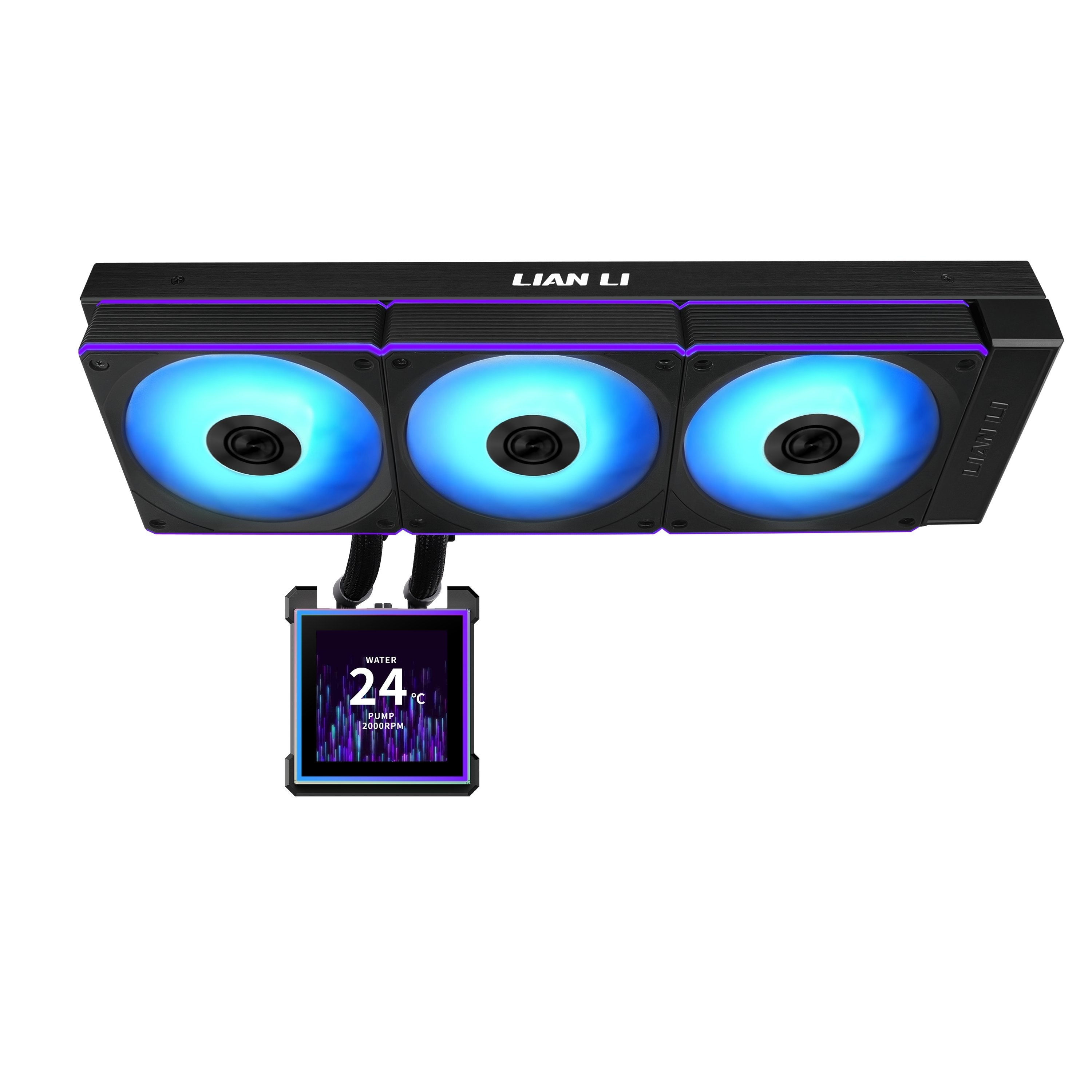 Refrigeracion Liquida Cpu  Lianli Hydroshift Ii Lcd-S 360cl B