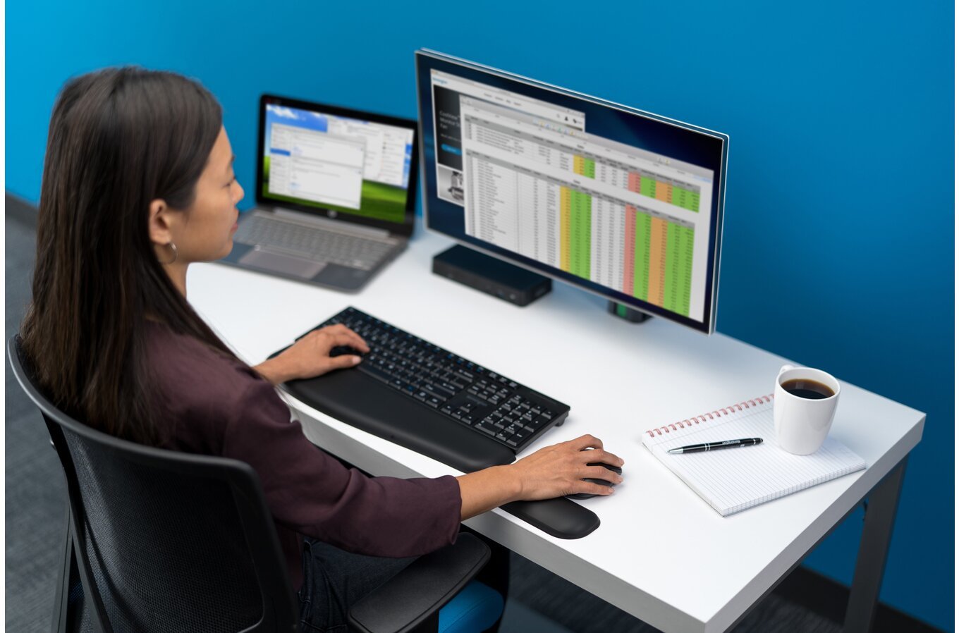 Kensington Reposamuñecas Ergosoft Para Teclados Estándar