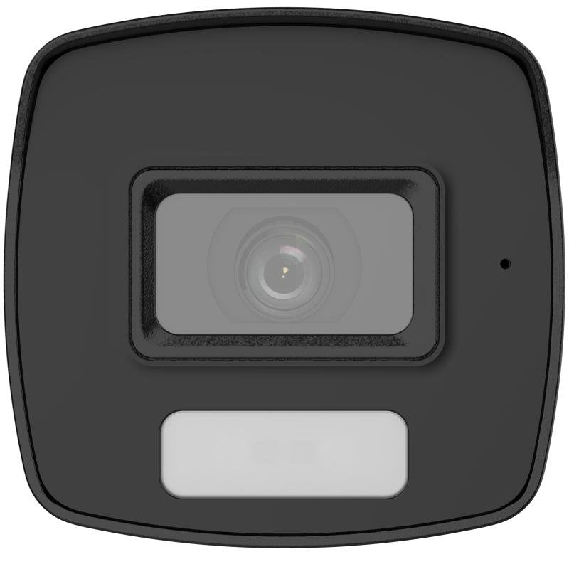 Hikvision Ds-2ce17d0t-Lfs(2.8mm) Cámara Bullet Fija De Audio Con Luz Híbrida Inteligente De 2mp