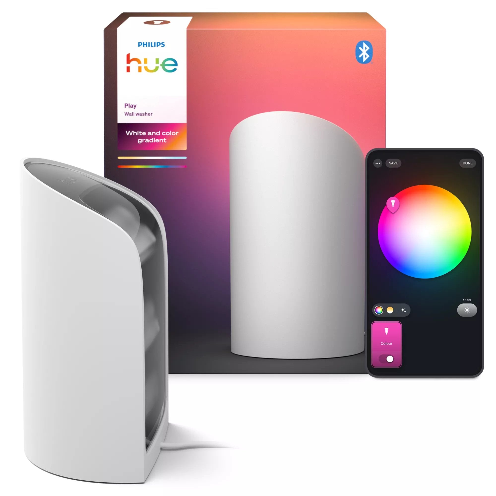 EAN 8720169339651 - Philips Hue White and Color ambiance 8720169339651 iluminación inteligente Lámpara de mesa inteligente Bl imagen 4